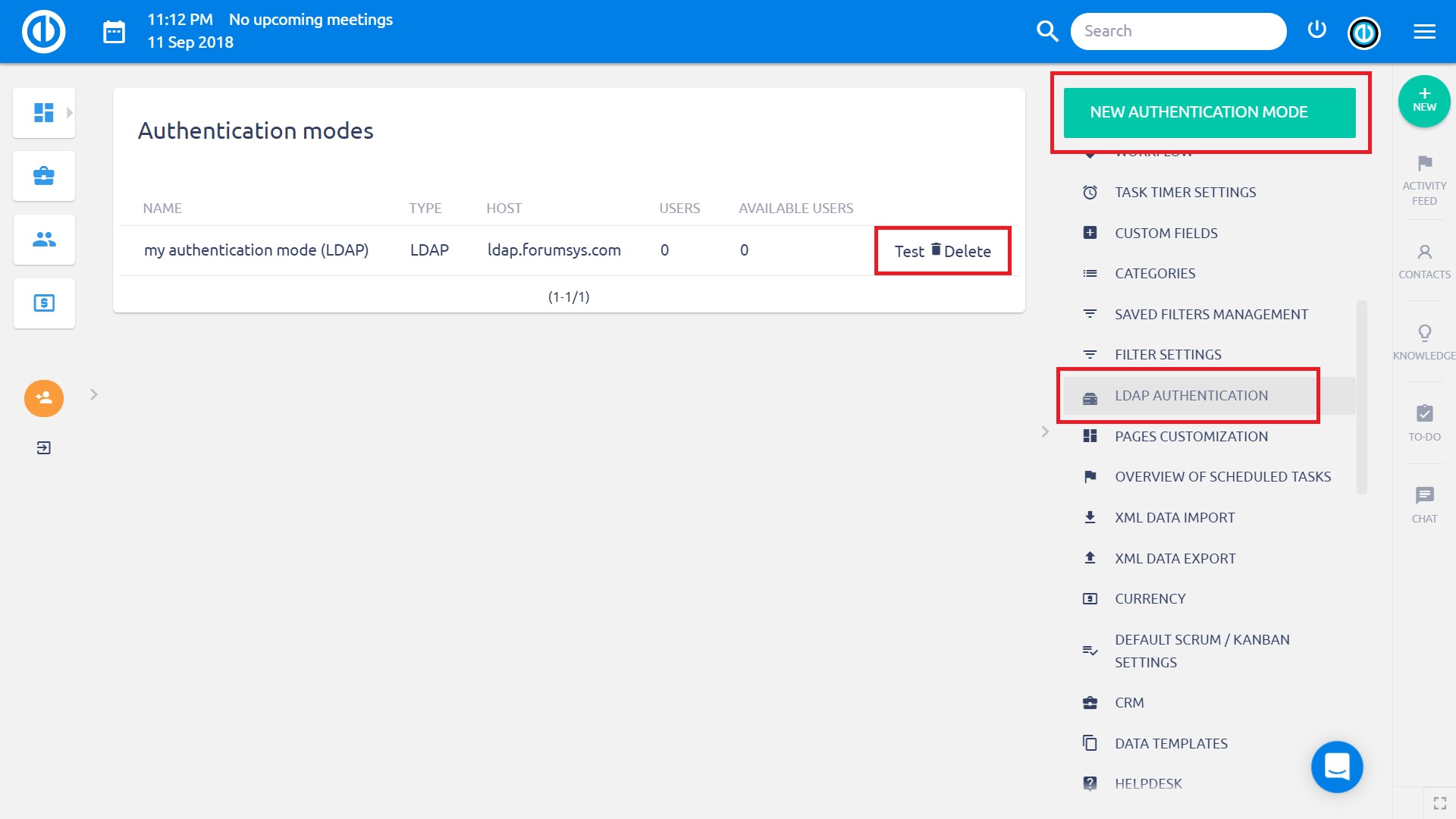 LDAP Authentication Easy Project